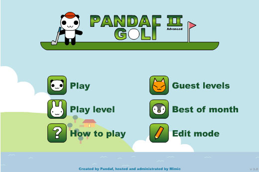 panda golf